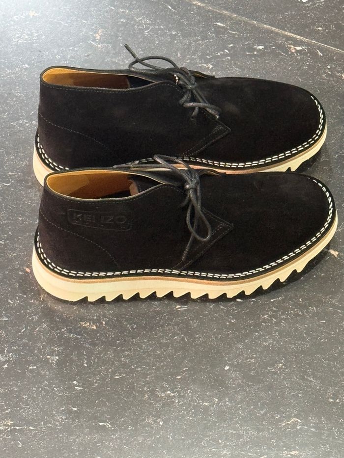 👟 Chaussures Kenzo noires – Cuir – T. 36 – neuves – Authentiques - photo numéro 6