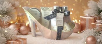 Coffret Bain Mandarine & Raisin - L'Élégance Dorée