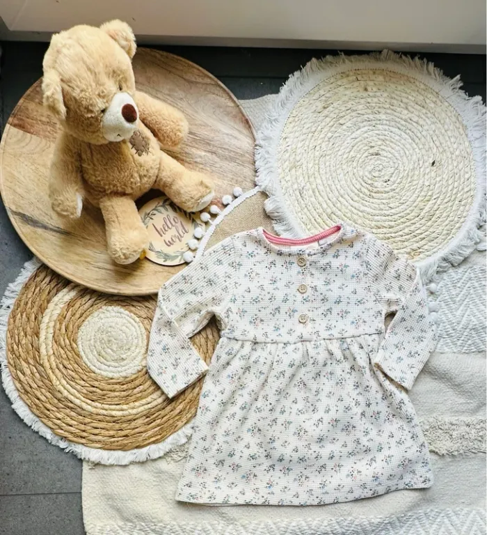 Robe fleurie Bel&Bo 18M 80cm