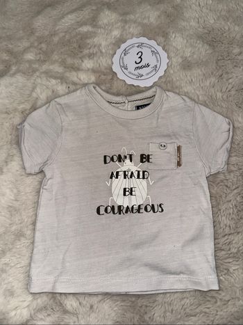 T shirt bébé 3mois