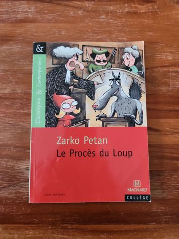 Livre : Le procès du loup
