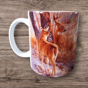 Mug chasseur, animaux