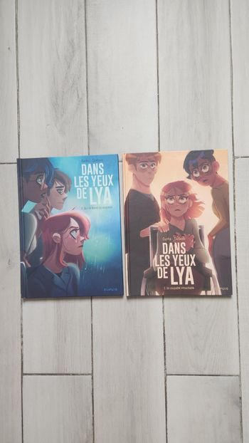 Bd: Dans les yeux de Lya "édition Dupuis "