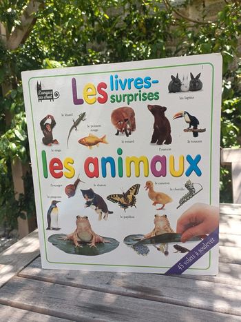 Les livres surprises les animaux