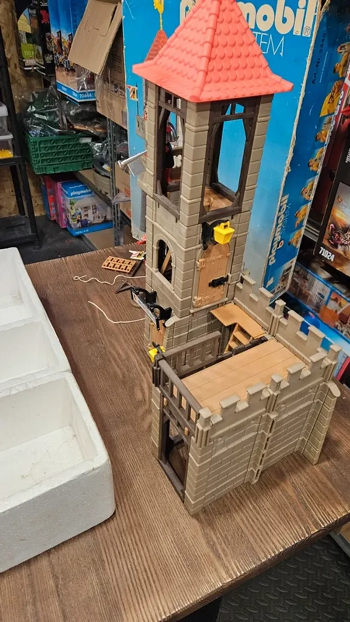 Tour médiéval avec cloche playmobil - photo numéro 3