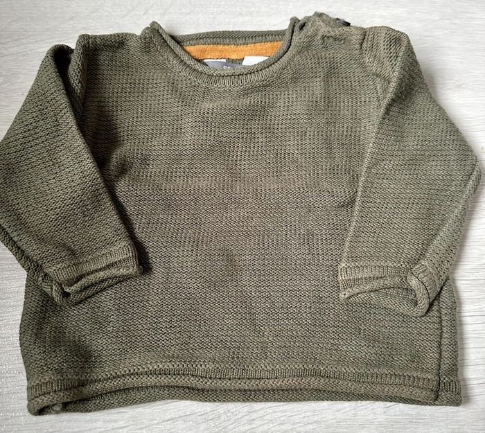 Pull grosses mailles.