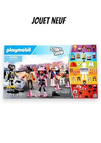Playmobil 71399 My Figures : Cascadeurs Stunt Show