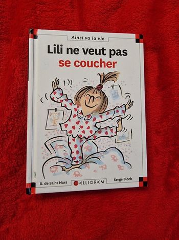 Livre 1 lili ne veut pas se coucher
