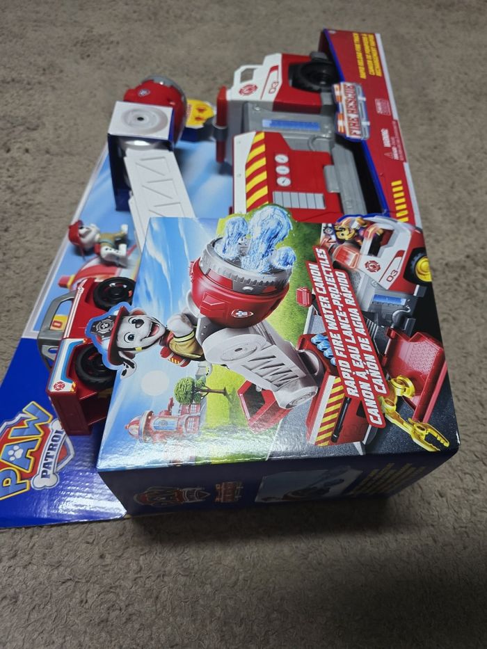 Camion de pompier deluxe et figurine Marcus - Fire Rescue La Pat Patrouille - photo numéro 6