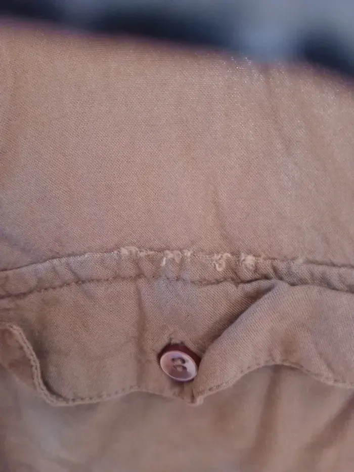 Chemise 38 femme cintrée – kaki c78 - photo numéro 15