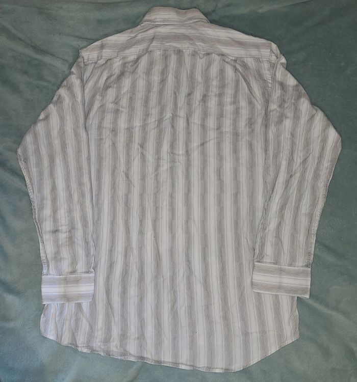 Chemise à Rayure - Manche Longue 👔 Lacoste - Taille 41 - photo numéro 7