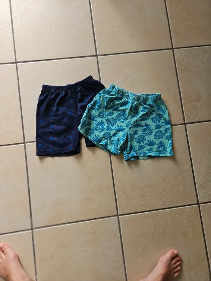 Lot de 2 shorts de pyjama 6 ans
