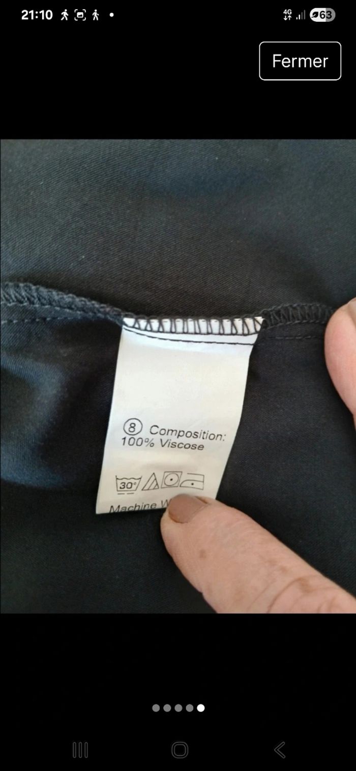 Blouse fluide Taille 42 marque Emery rose - photo numéro 5