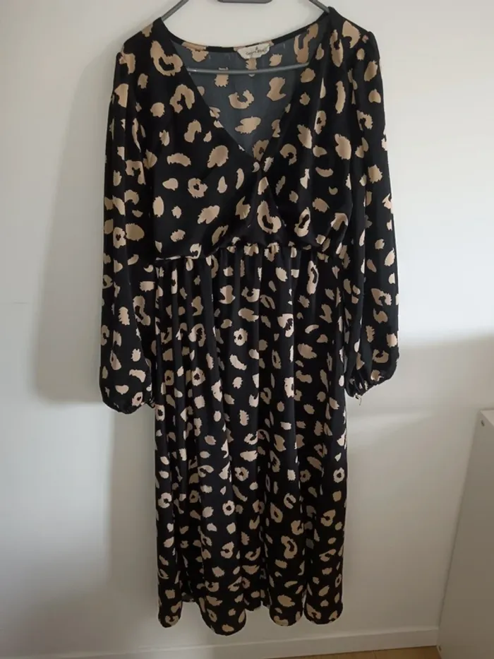 Robe longue imprimé