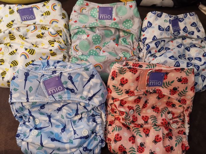 Pack couches lavables Bambino Mio neuves - photo numéro 2