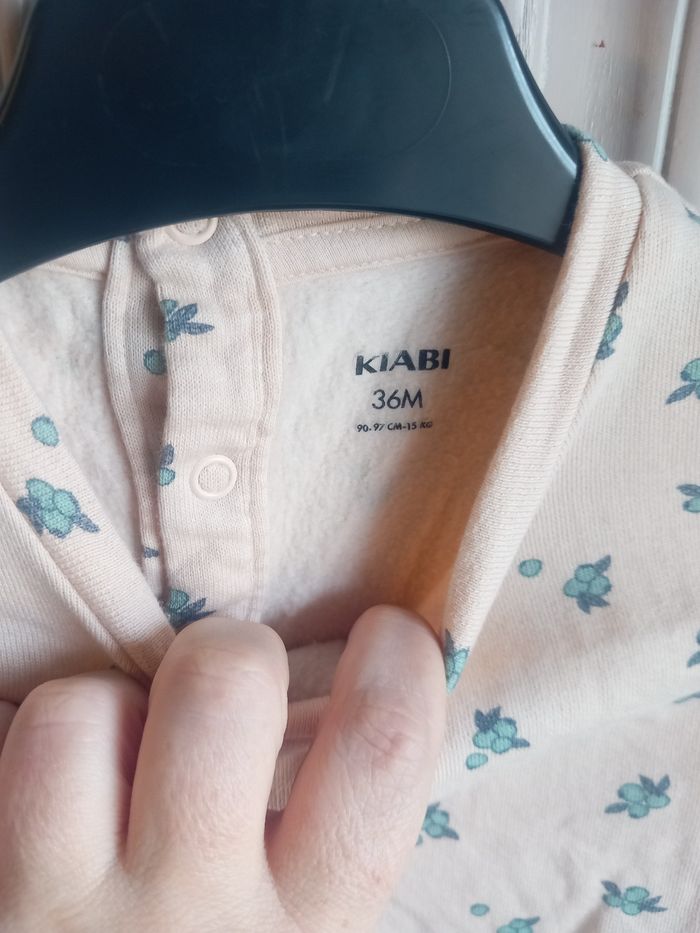 Pull rose et bleu 36 mois Kiabi - photo numéro 4