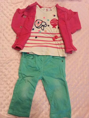 Ensemble 3 pièces 3 mois poisson 🐟