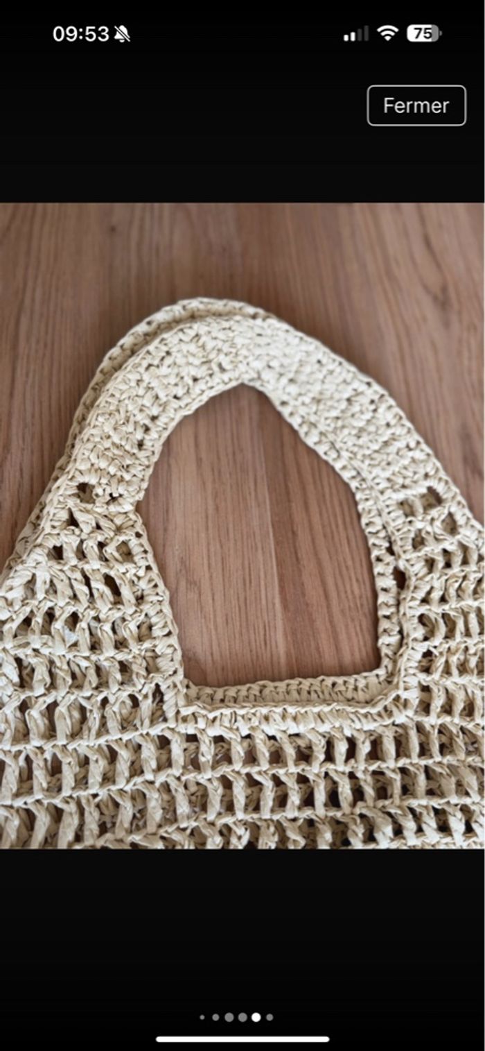 Sac Sac en paille - photo numéro 6