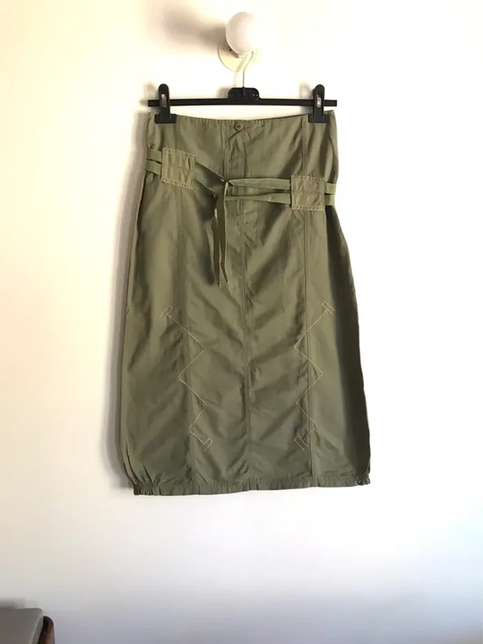 Jupe kaki 12 ans ou taille 34 - photo numéro 2