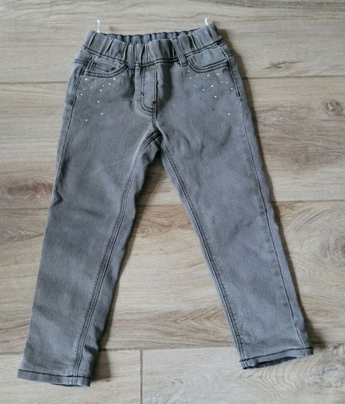 Jeans chaud à strass taille 4 ans