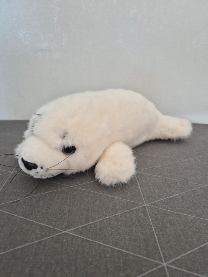 Peluche phoque blanc - photo numéro 3