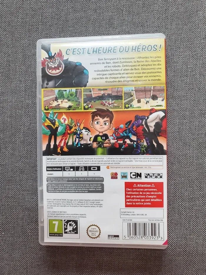 Jeu Switch Ben 10 - photo numéro 2