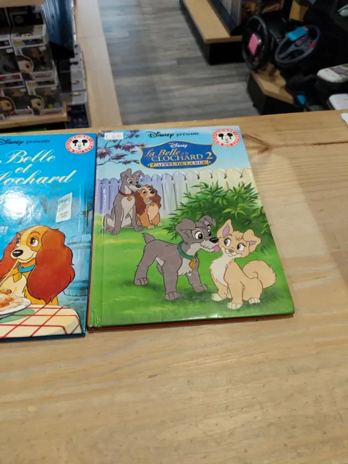 Lot de 2 livres Disney - La Belle et le Clochard - photo numéro 3