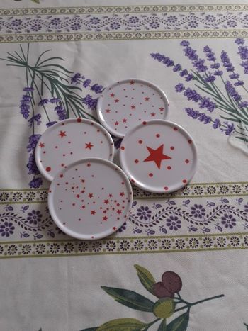 4 sous verres