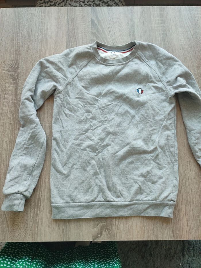 Pull sweat made in France gris