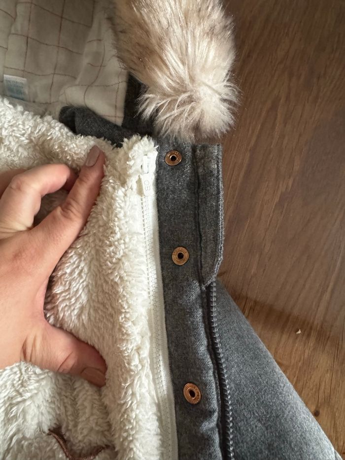 Manteau hiver Obaibi 12mois - photo numéro 6