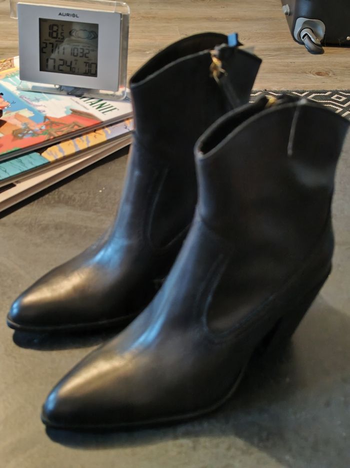 Bottines cuir - photo numéro 2