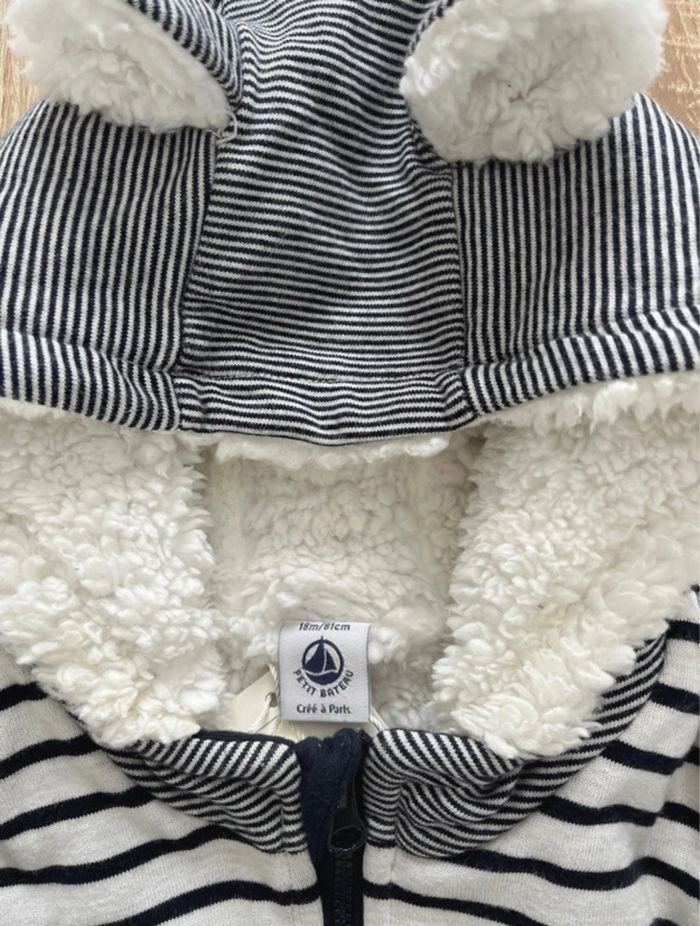 Manteau petit bateau 18 mois comme neuf - photo numéro 3