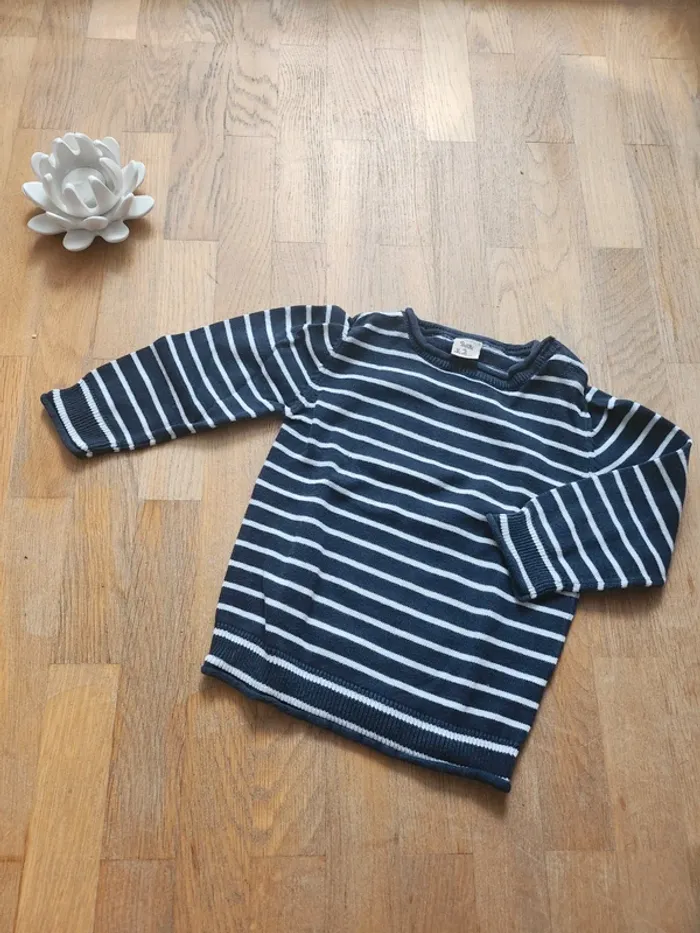 Pull rayé