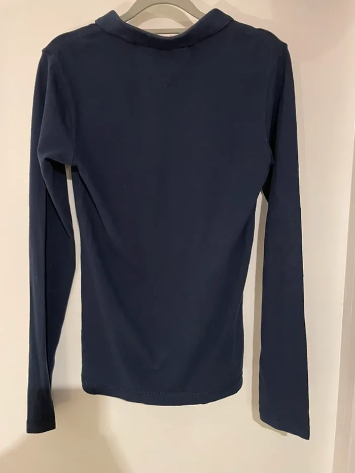 Polo femme à manches longues Tommy Hilfiger denim taille XS - photo numéro 6