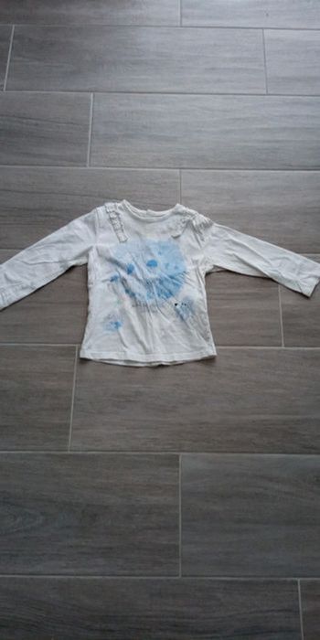 T-shirt manches longues Kiabi 18 mois.