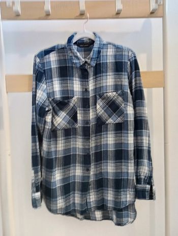 Chemise a carreaux bleu