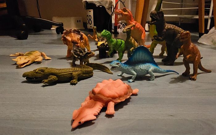 Dinosaures en plastique - photo numéro 4