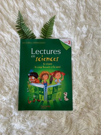 Livre Lecture en Sciences cycle 3