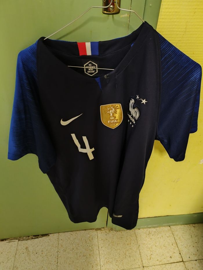 Maillot équipe de France L 2 etoiles