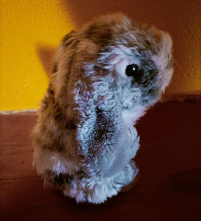 Peluche lapin bélier assis - photo numéro 3
