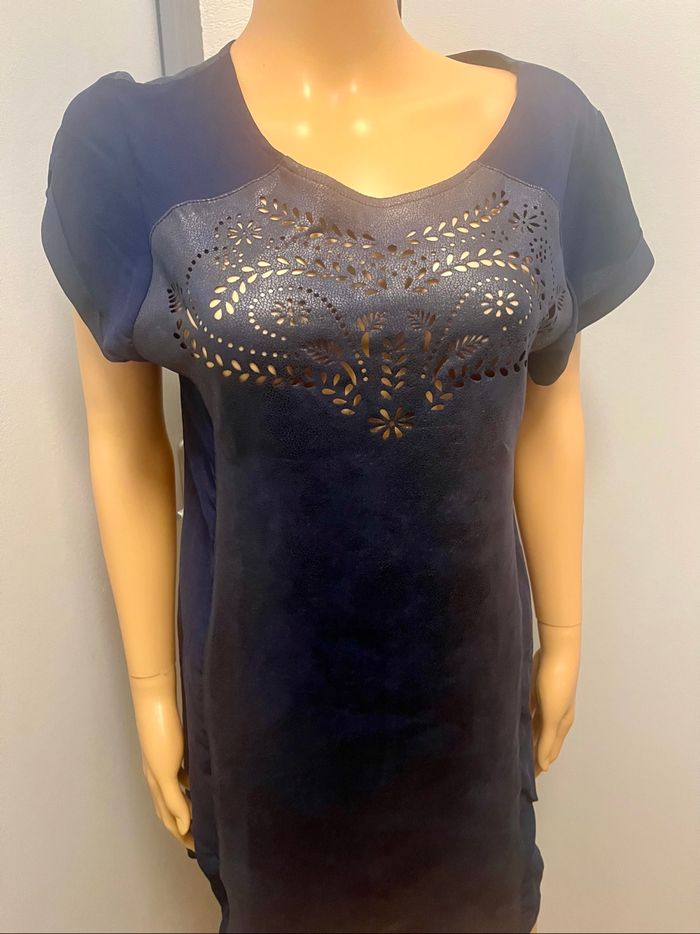 Robe sans manches marine