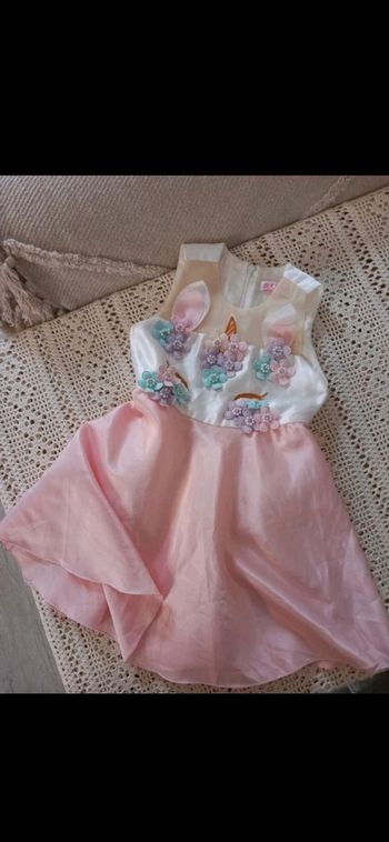 Robe licorne 5ans