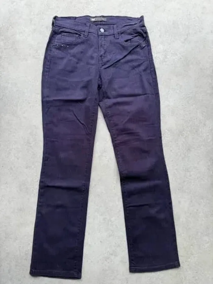 Jeans Levi's 505 W27 FR36 L32 coupe droite violet Femme Women pan567b - photo numéro 2