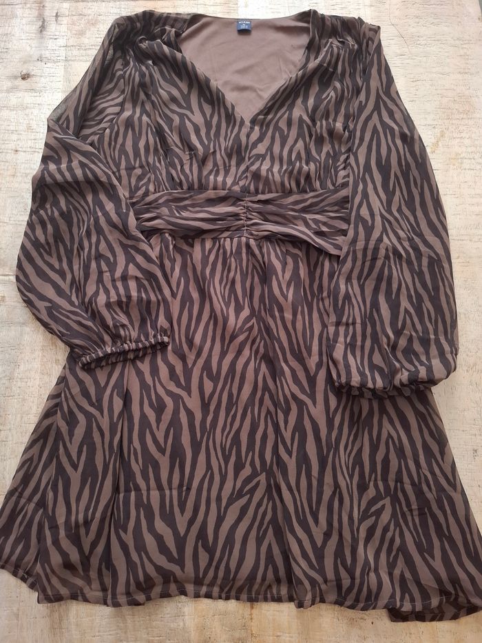 Robe zébrée Kiabi - photo numéro 1
