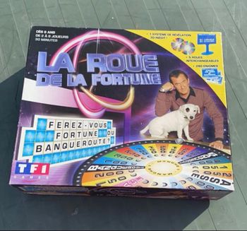 Jeu de société la roue de la fortune 