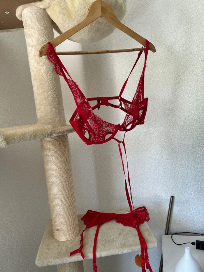 Ensemble lingerie Hunkemoller - rouge
