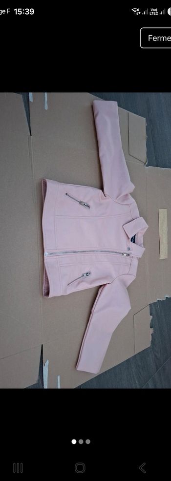 Perfecto fille rose - 6 ans