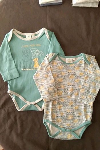Lot de 2 bodys Disney