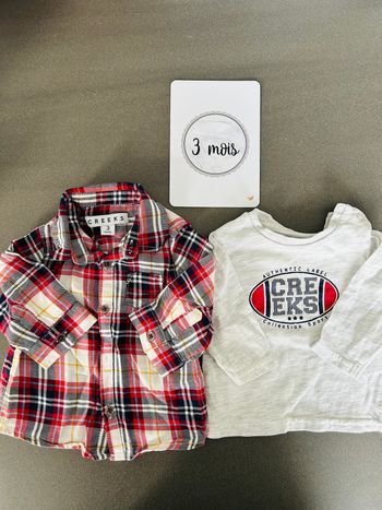 Chemise et t shirt creeks