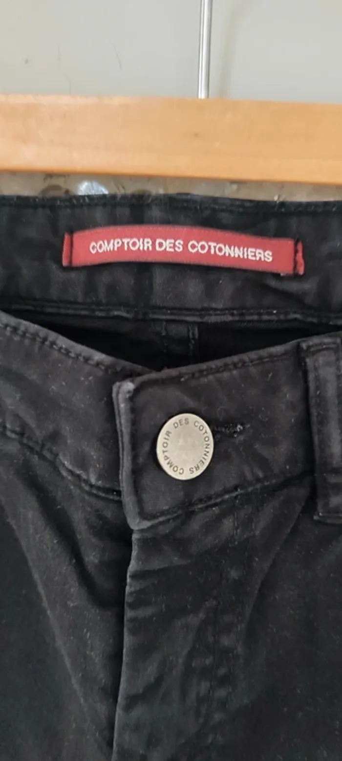 Jean noir Comptoir des cotonniers 36 - photo numéro 2